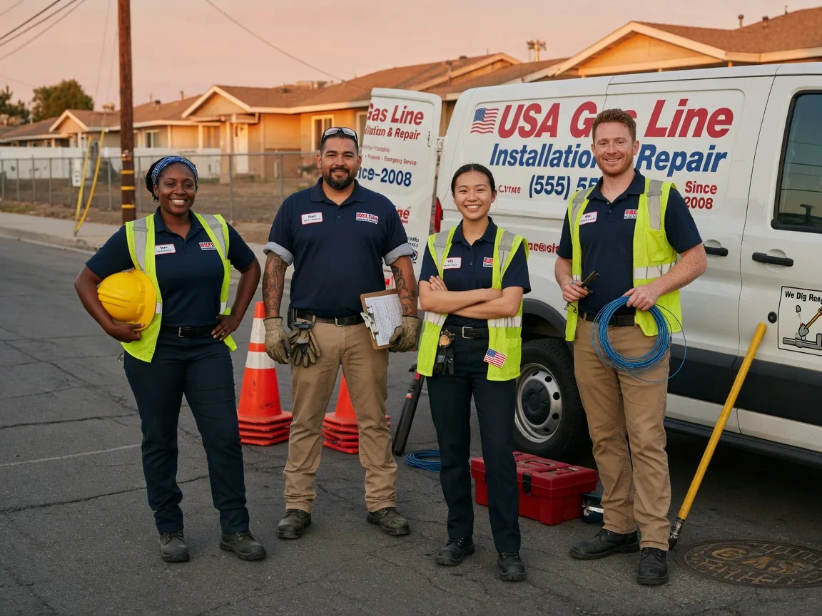 Gas Line Installation company in San Ardo, CA
